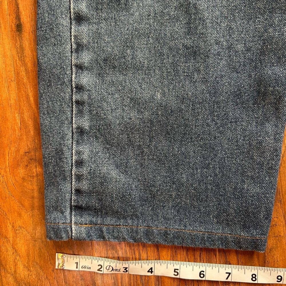 Levi’s 505 Relaxed Straight Leg Jeans Men’s 34x30 with pockets zipper closure - Picture 5 of 11